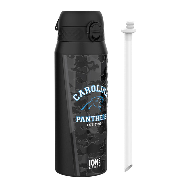 NFL x ION8, Isolierte Stahlflasche, Panthers, 750 ml
