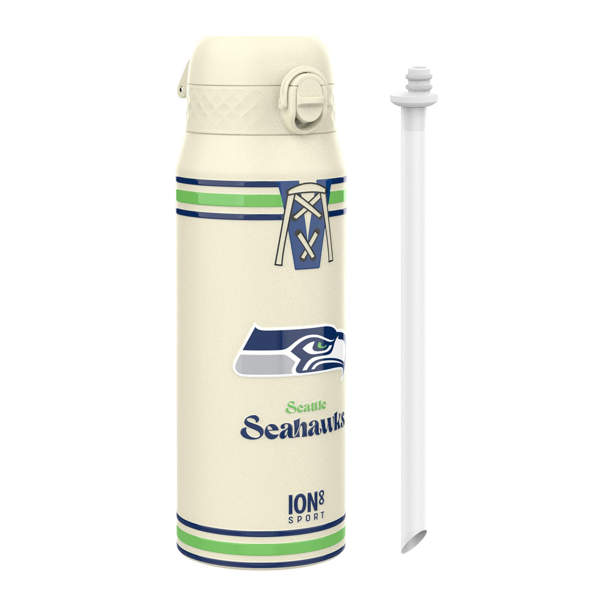 NFL x ION8, Isolierte Stahlflasche, Seahawks, 750 ml