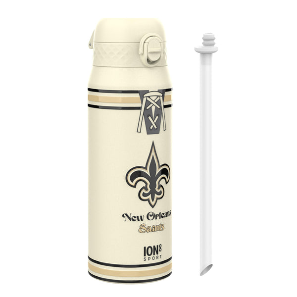 NFL x ION8, Isolierte Stahlflasche, Saints, 750 ml