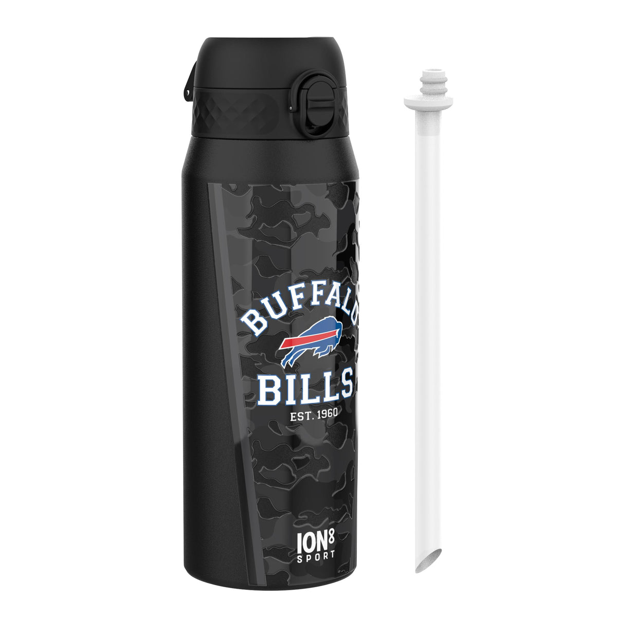 NFL x ION8, Isolierte Stahlflasche, Bills, 750 ml