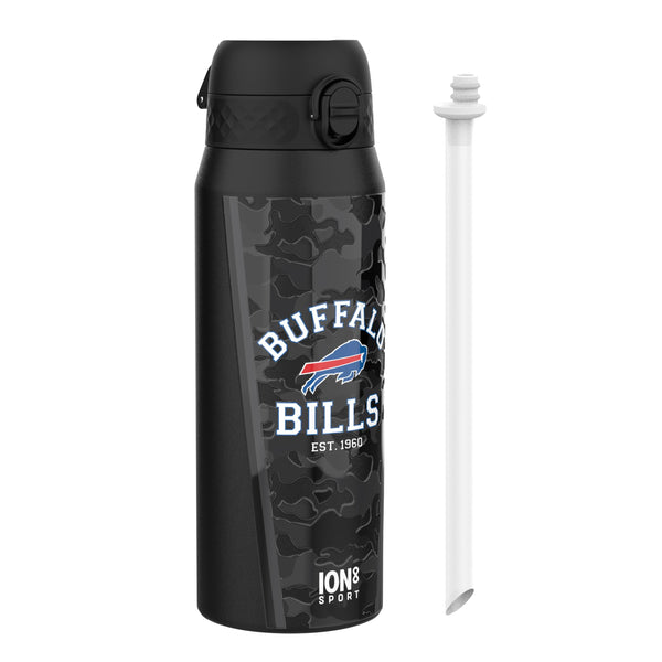 NFL x ION8, Isolierte Stahlflasche, Bills, 750 ml