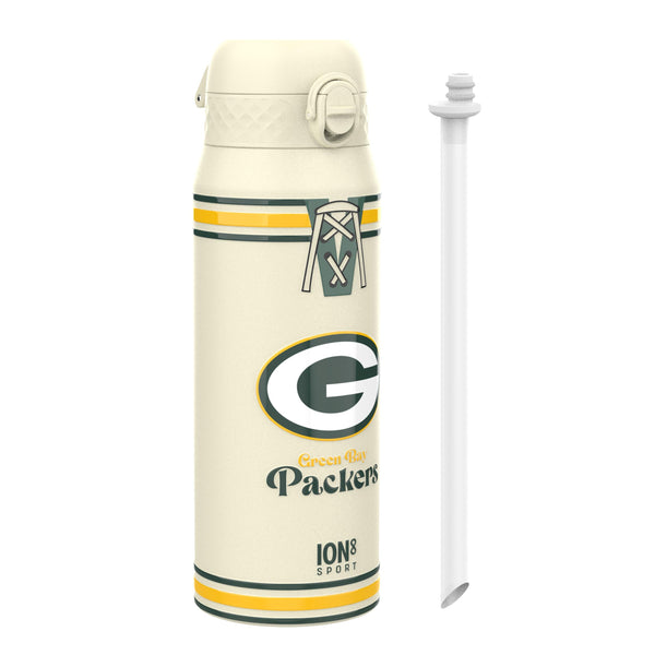 NFL x ION8, Isolierte Stahlflasche, Packers, 750 ml
