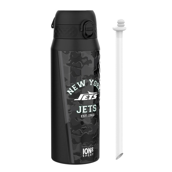 NFL x ION8, Isolierte Stahlflasche, Jets, 750 ml