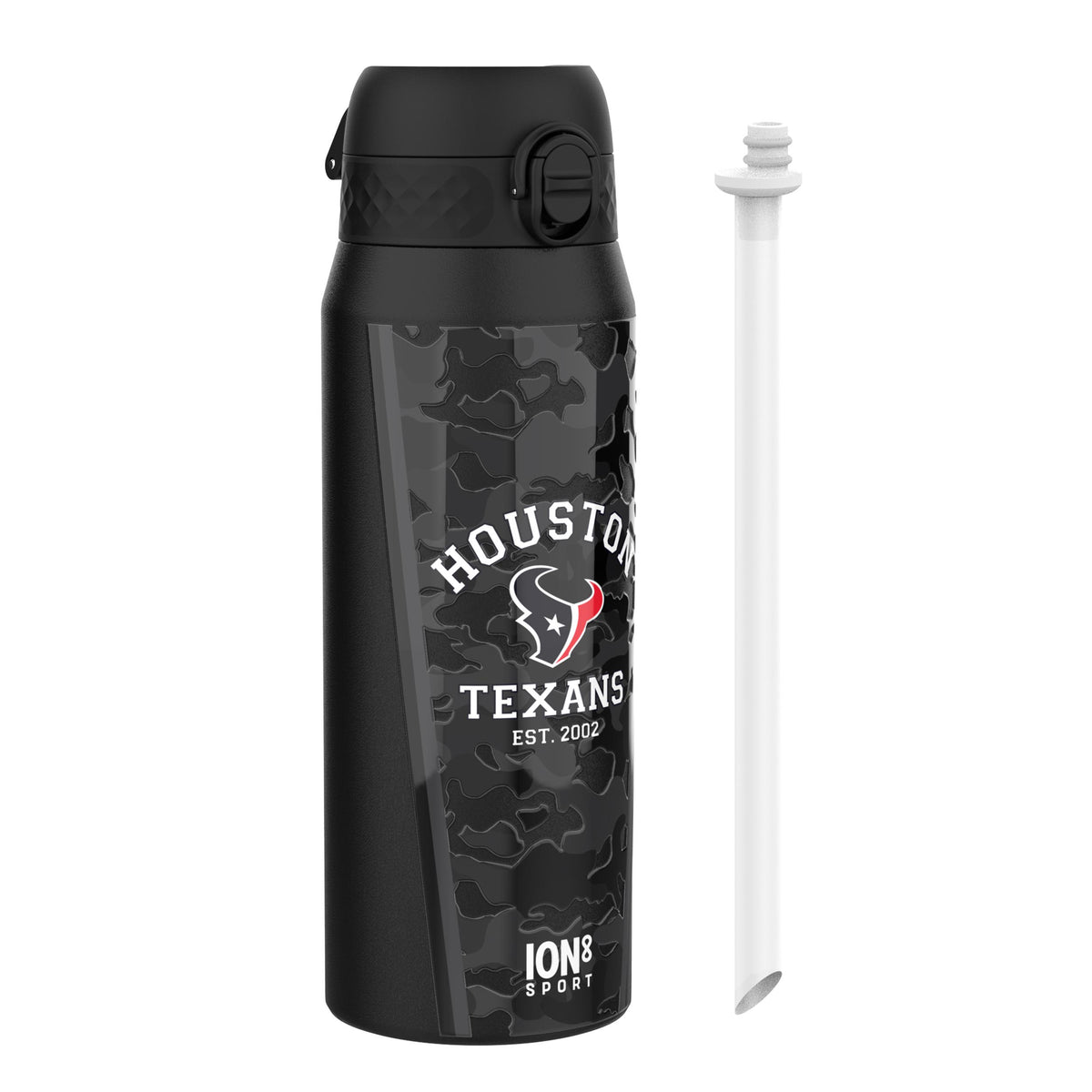 NFL x ION8, Isolierte Stahlflasche, Texans, 750 ml