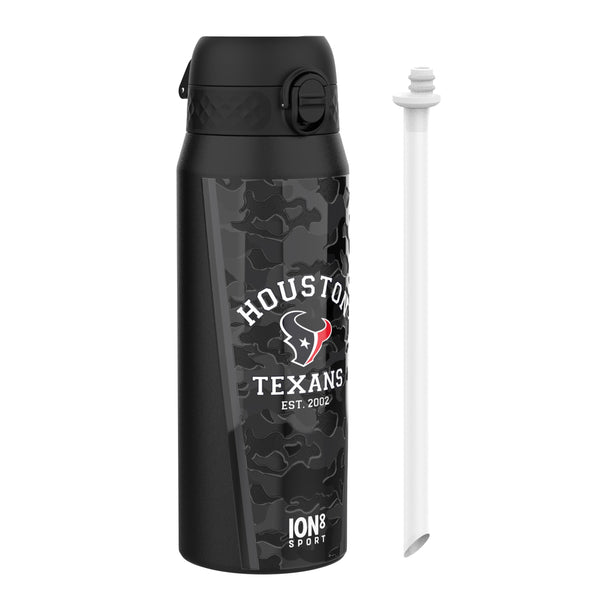 NFL x ION8, Isolierte Stahlflasche, Texans, 750 ml