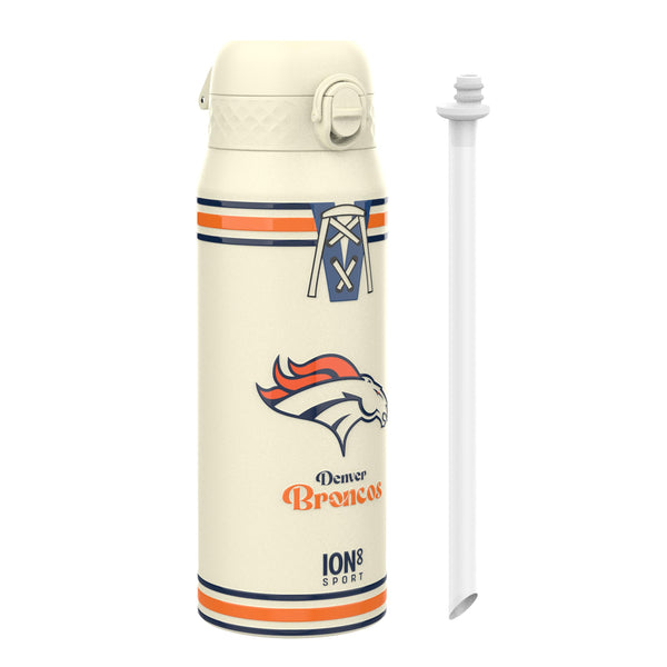 NFL x ION8, Isolierte Stahlflasche, Broncos, 750 ml