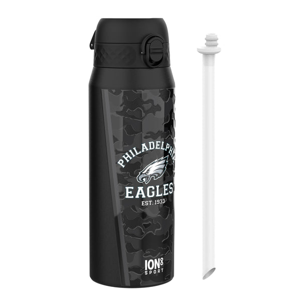 NFL x ION8, Isolierte Stahlflasche, Eagles, 750 ml
