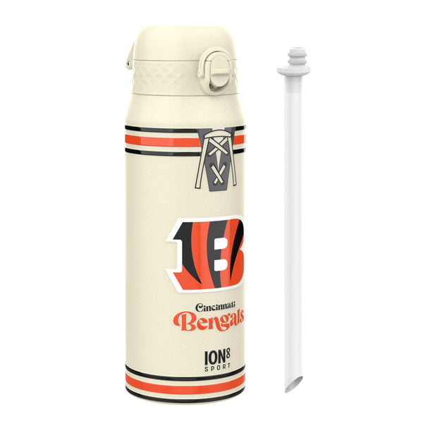 NFL x ION8, Isolierte Stahlflasche, Bengals, 750 ml
