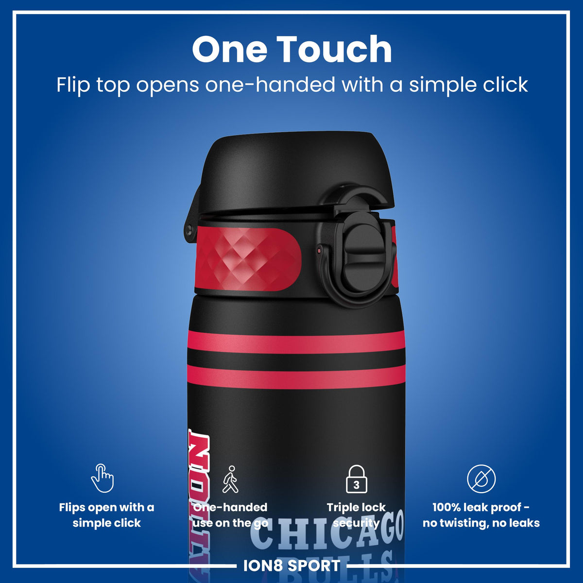 NBA x ION8, Recyclon, Chicago Bulls, 500 ml