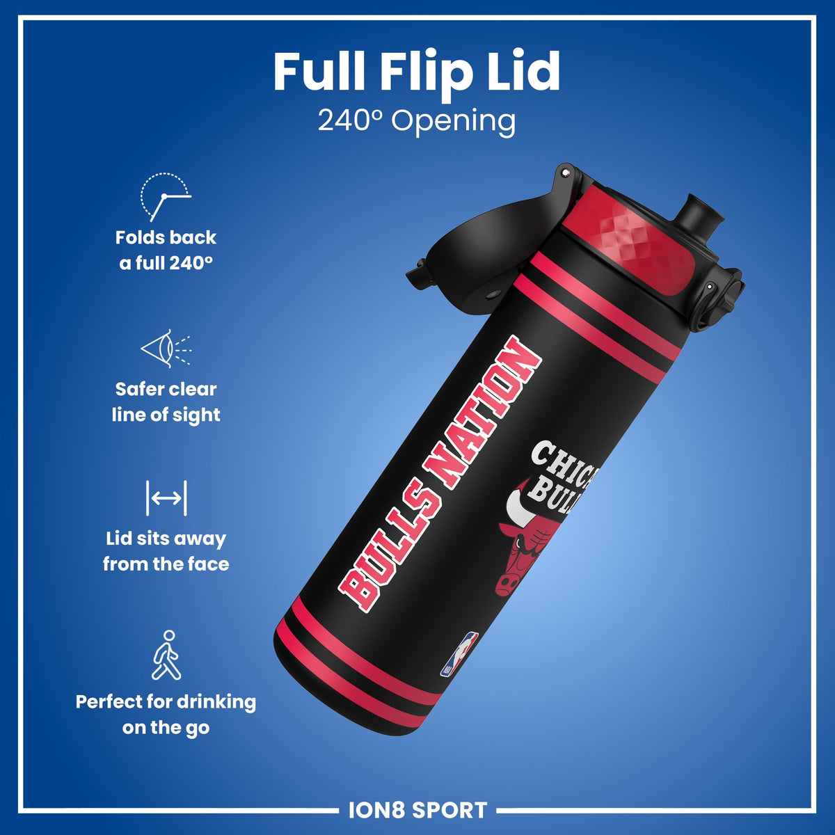 NBA x ION8, Recyclon, Chicago Bulls, 500 ml