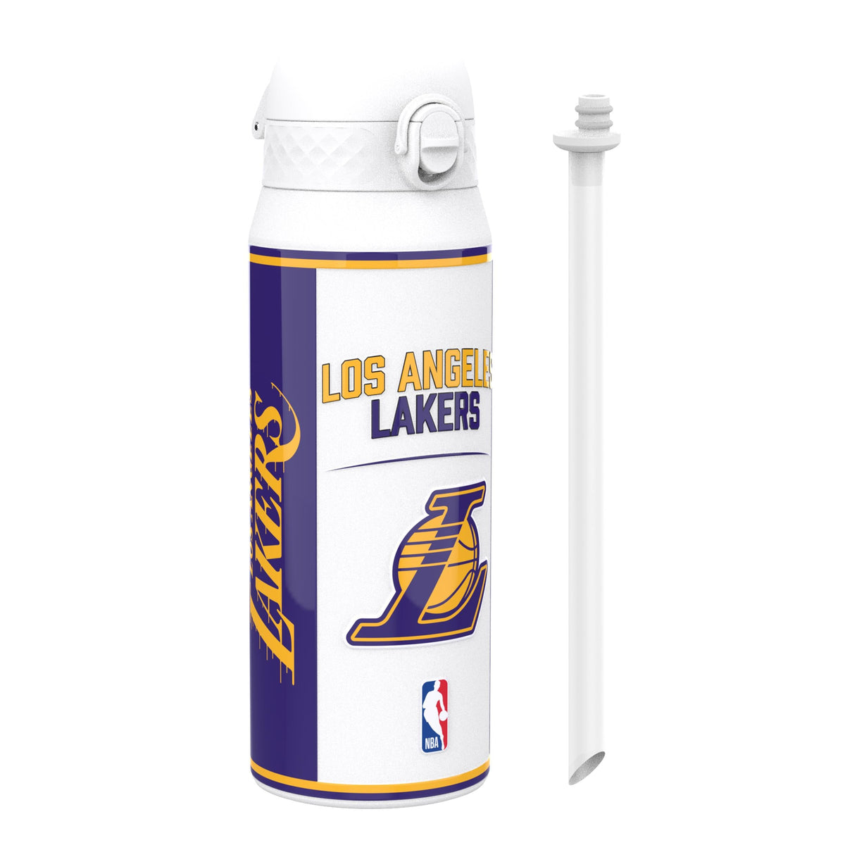 NBA x ION8, Isolierte Stahlflasche, LA Lakers, 750 ml