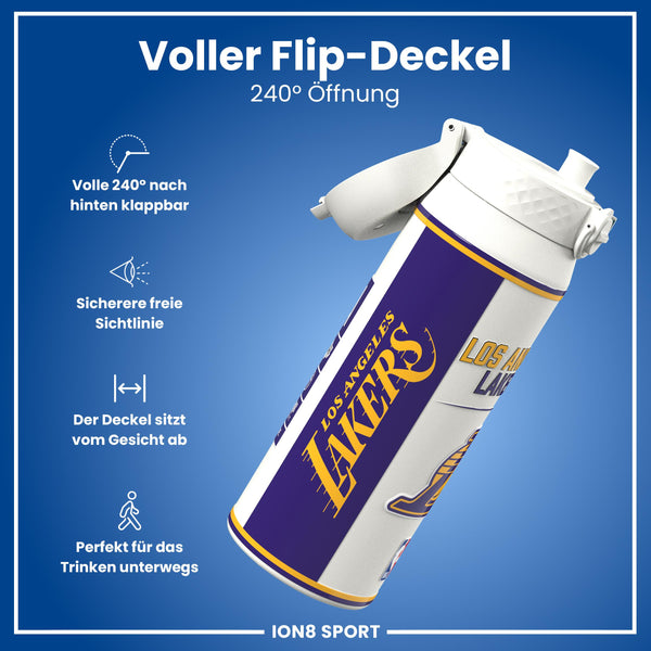 NBA x ION8, Isolierte Edelstahl, LA Lakers, 750 ml