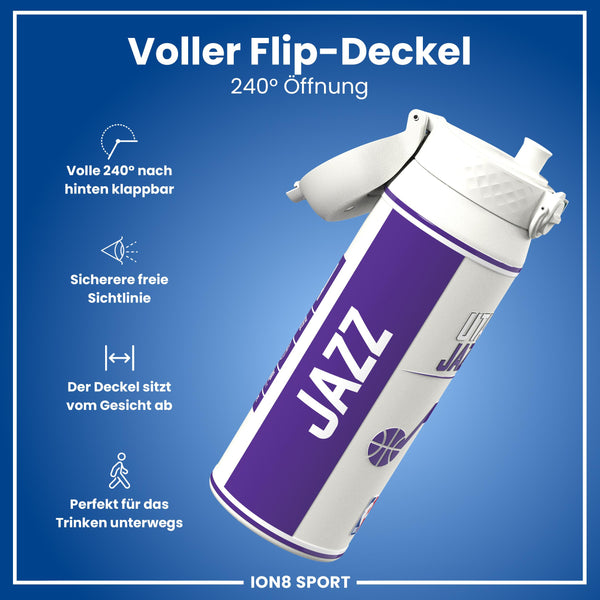 NBA x ION8, Isolierte Edelstahl, Utah Jazz, 750 ml