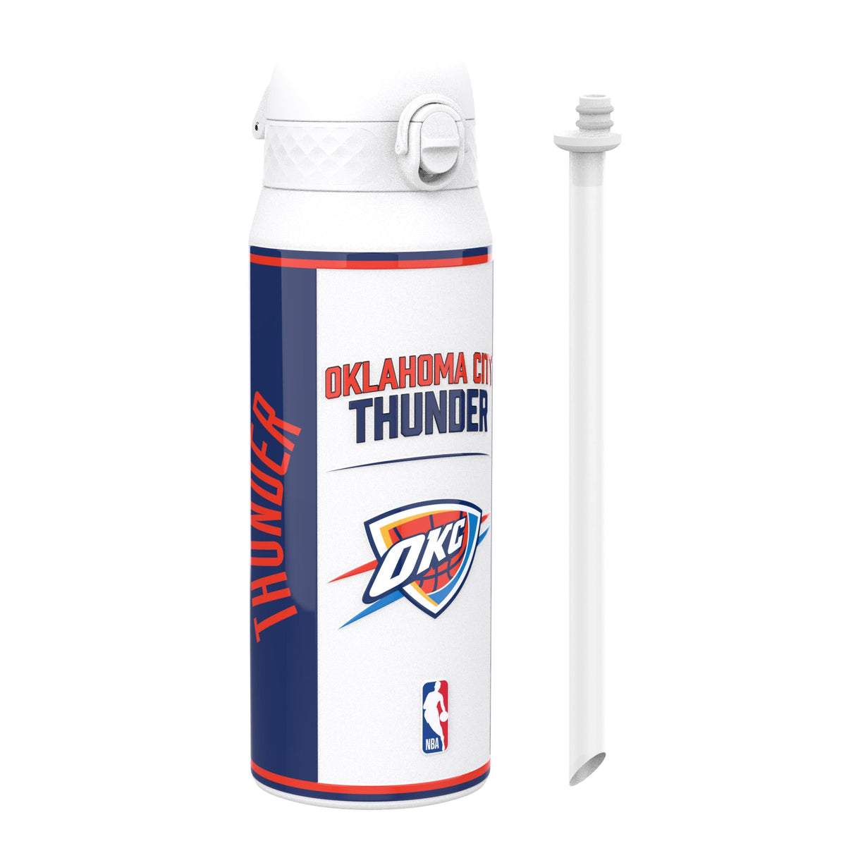 NBA x ION8, Isolierte Stahlflasche, OK City Thunder, 750 ml