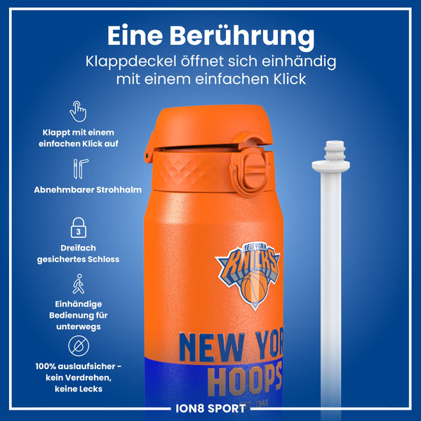 NBA x ION8, Isolierte Edelstahl, NY Knicks, 750 ml
