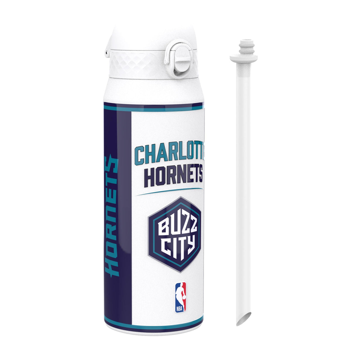 NBA x ION8, Isolierte Stahlflasche, Charlotte Hornets, 750 ml