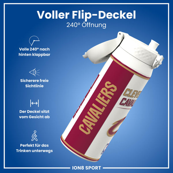 NBA x ION8, Isolierte Edelstahl, Cleveland Cavaliers, 750 ml
