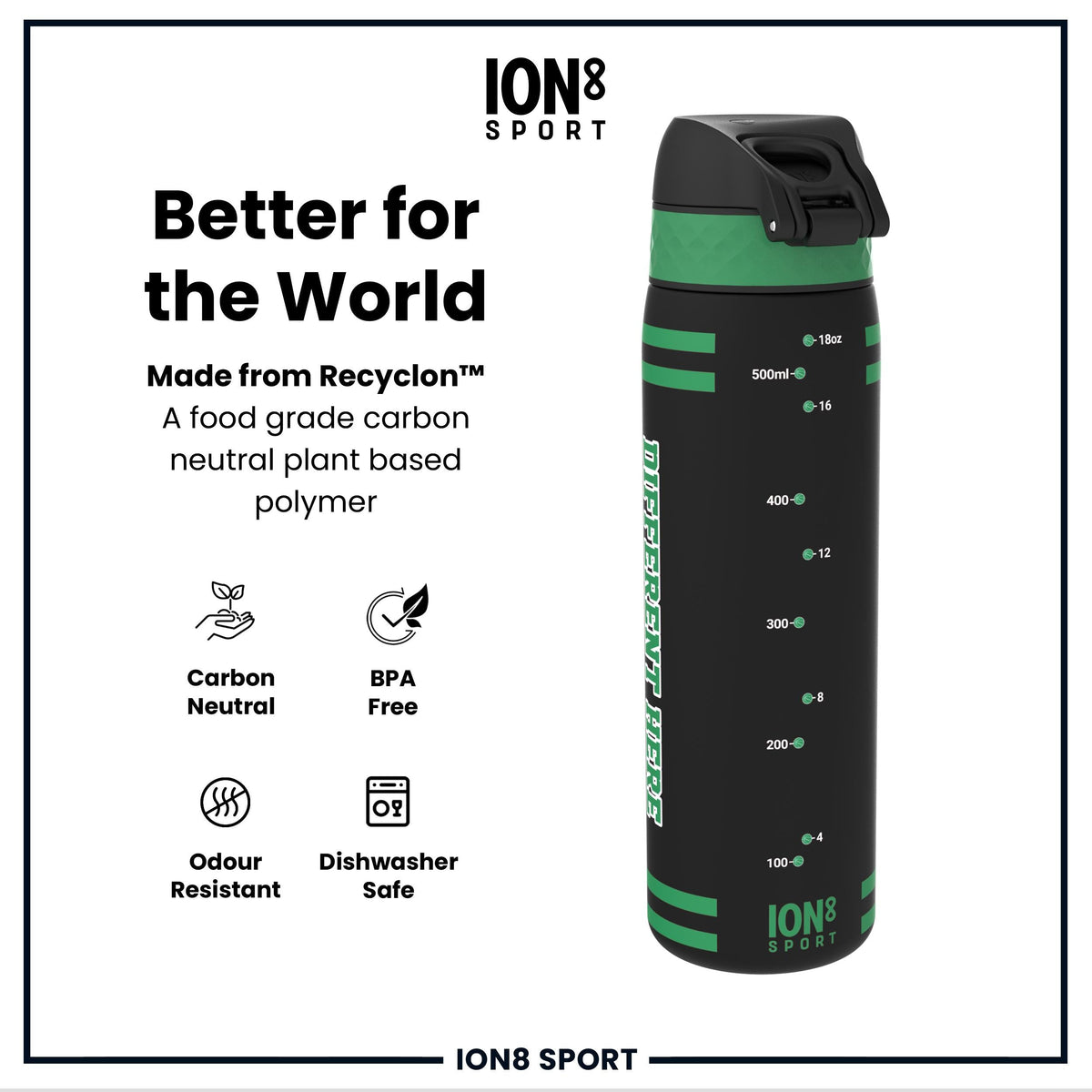 NBA x ION8, Recyclon, Boston Celtics, 500 ml