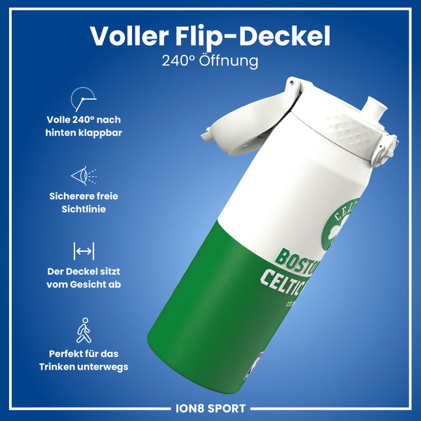 NBA x ION8, Isolierte Edelstahl, Boston Celtics, 750 ml