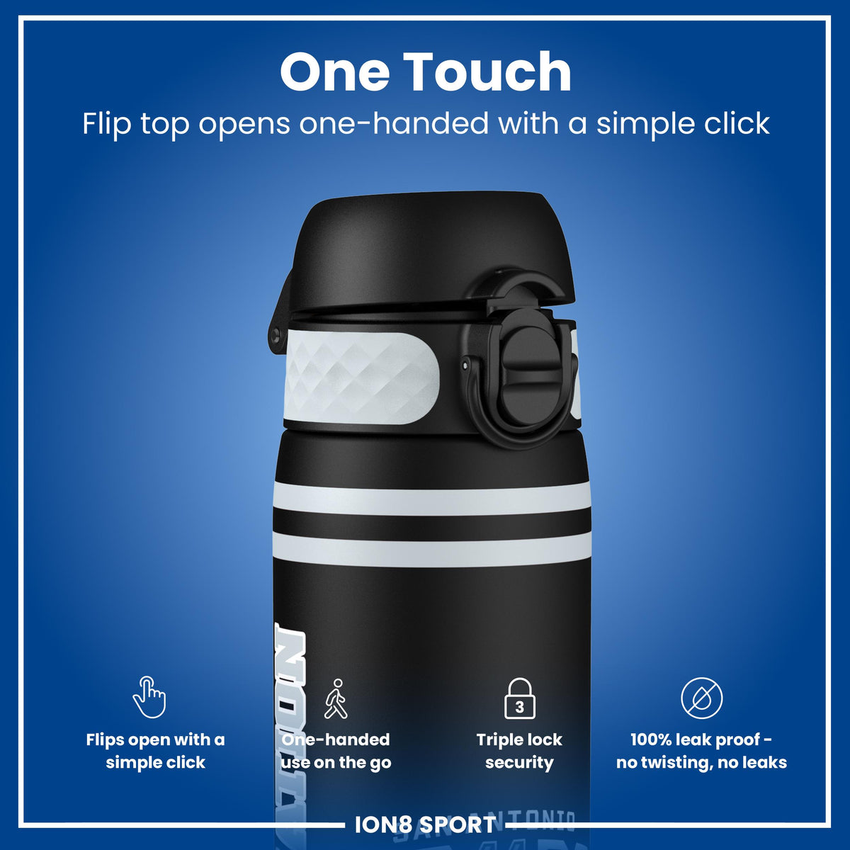 NBA x ION8, Recyclon, SA Spurs, 500 ml