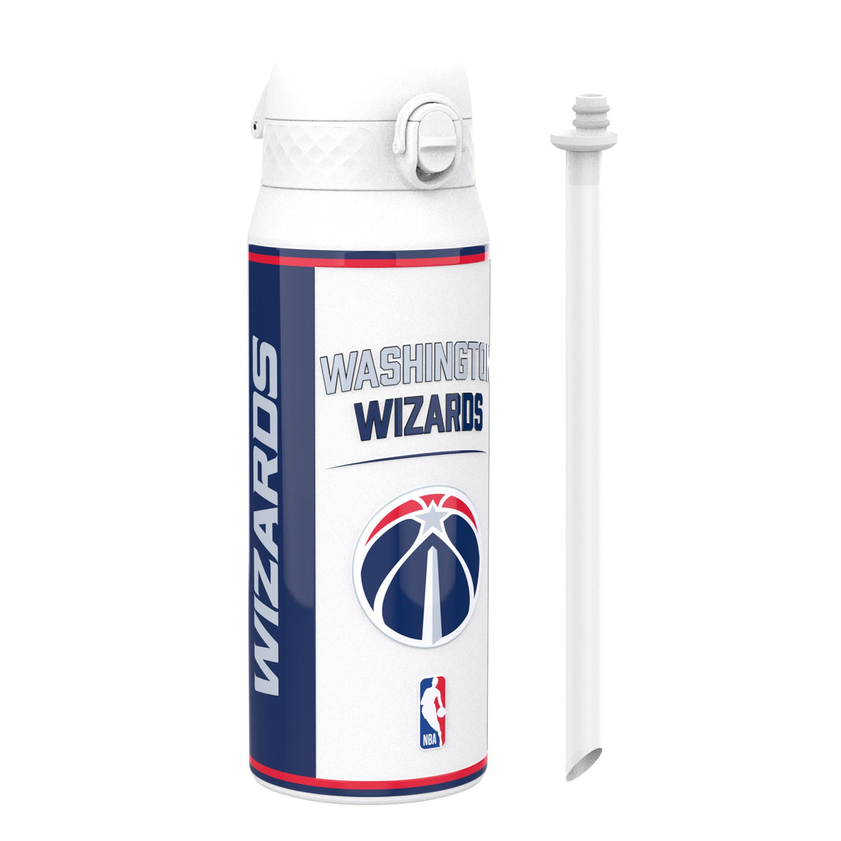 NBA x ION8, Isolierte Stahlflasche, D.C Wizards, 750 ml