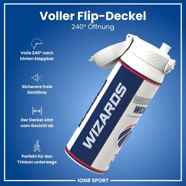 NBA x ION8, Isolierte Edelstahl, D.C Wizards, 750 ml
