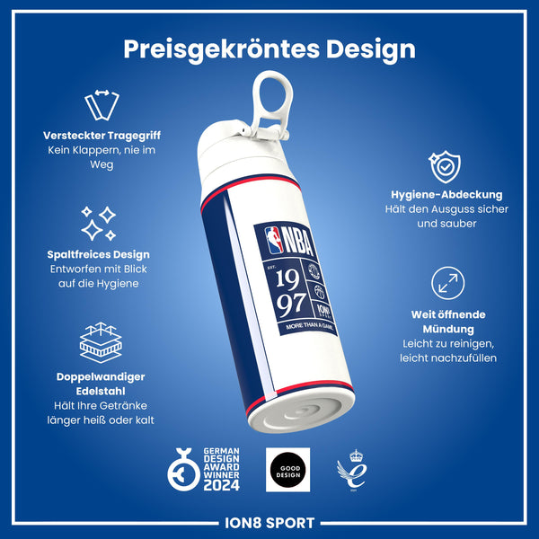 NBA x ION8, Isolierte Edelstahl, D.C Wizards, 750 ml