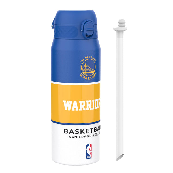 NBA x ION8, Isolierte Stahlflasche, GS Warriors, 750 ml