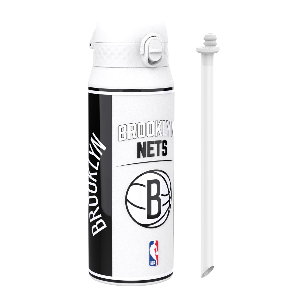 NBA x ION8, Isolierte Edelstahl, Brooklyn Nets, 750 ml