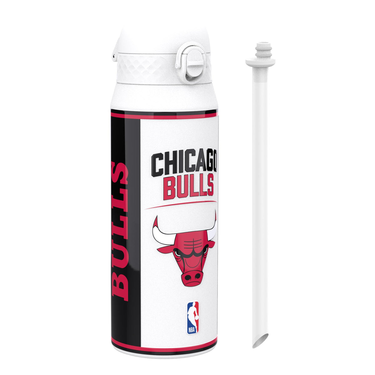 NBA x ION8, Isolierte Stahlflasche, Chicago Bulls, 750 ml