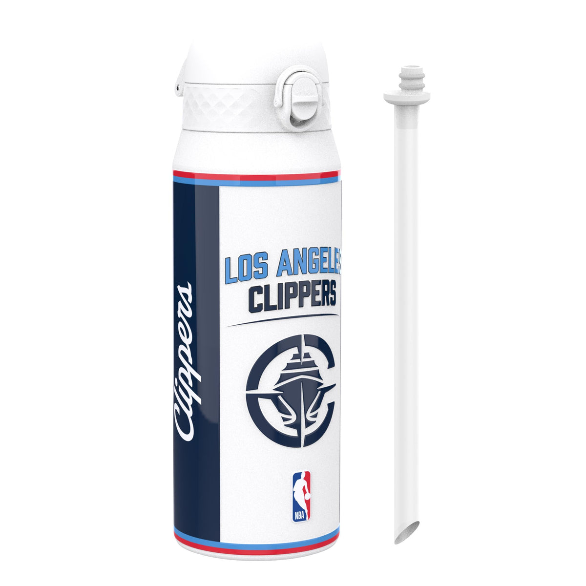 NBA x ION8, Isolierte Stahlflasche, LA Clippers, 750 ml