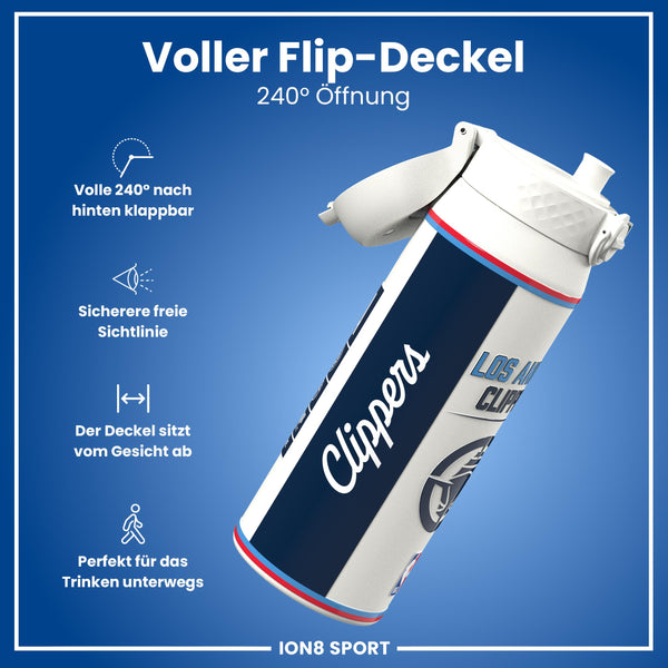 NBA x ION8, Isolierte Edelstahl, LA Clippers, 750 ml
