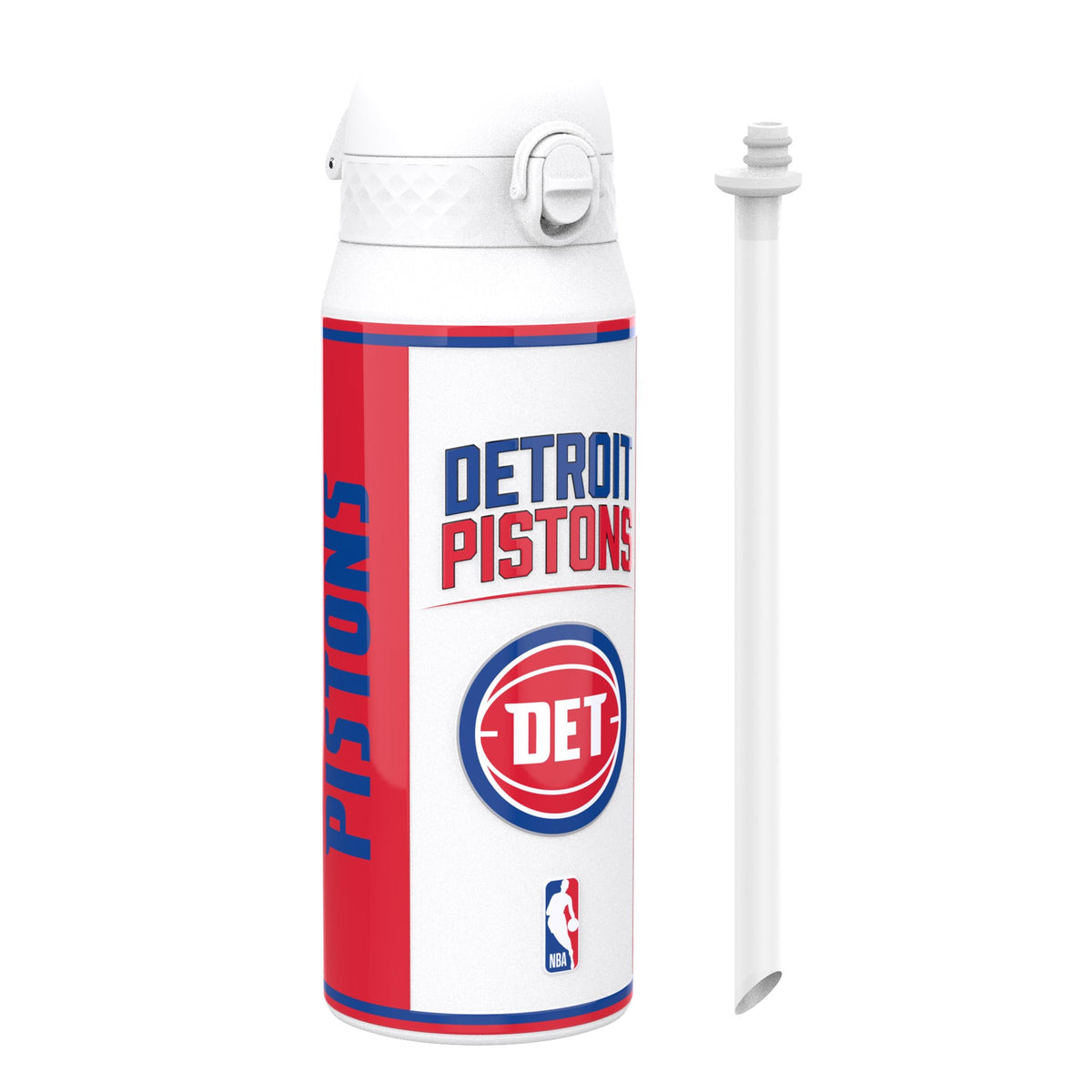 NBA x ION8, Isolierte Stahlflasche, Detroit Pistons, 750 ml