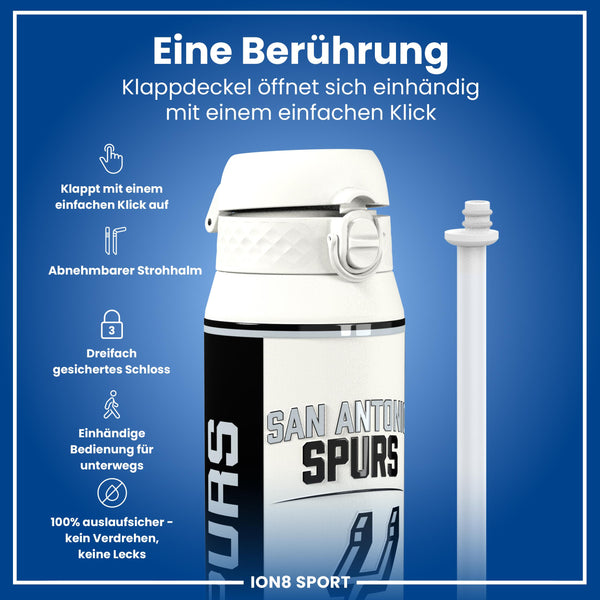 NBA x ION8, Isolierte Edelstahl, SA Spurs, 750 ml