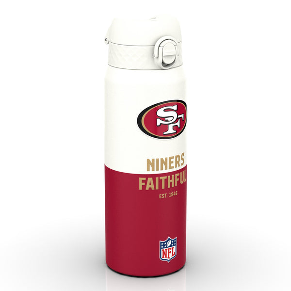 NFL x ION8, Isolierte Edelstahl, Serie 50, 49ers, 750 ml