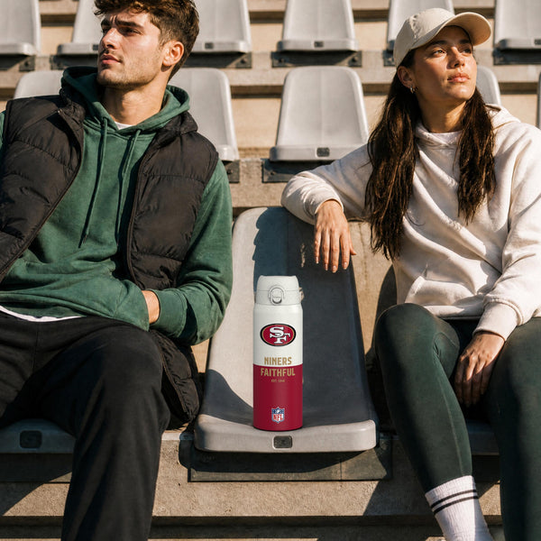 NFL x ION8, Isolierte Edelstahl, Serie 50, 49ers, 750 ml