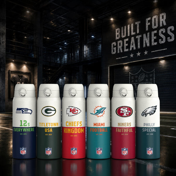 NFL x ION8, Isolierte Edelstahl, Serie 50, 49ers, 750 ml