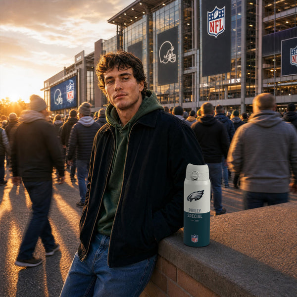 NFL x ION8, Isolierte Edelstahl, Serie 50, Eagles, 750 ml