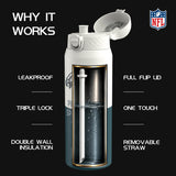 NFL x ION8, Isolierte Edelstahl, Serie 50, Eagles, 750 ml