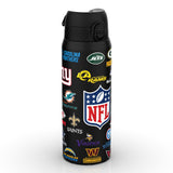NFL x ION8, Isolierte Edelstahl, Logo Serie, Multi Teams, 750 ml
