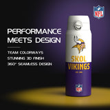 NFL x ION8, Isolierte Edelstahl, Serie 50, Vikings, 750 ml