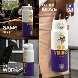NFL x ION8, Isolierte Edelstahl, Serie 50, Vikings, 750 ml