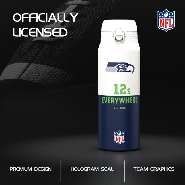 NFL x ION8, Isolierte Edelstahl, Serie 50, Seahawks, 750 ml
