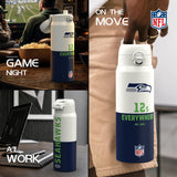 NFL x ION8, Isolierte Edelstahl, Serie 50, Seahawks, 750 ml