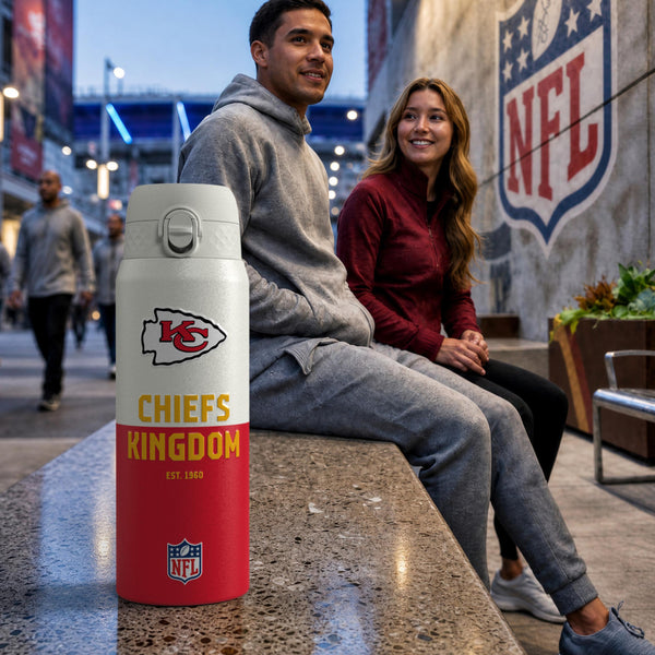 NFL x ION8, Isolierte Edelstahl, Serie 50, Chiefs, 750 ml