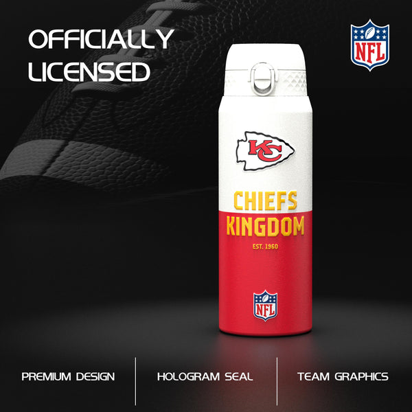NFL x ION8, Isolierte Edelstahl, Serie 50, Chiefs, 750 ml