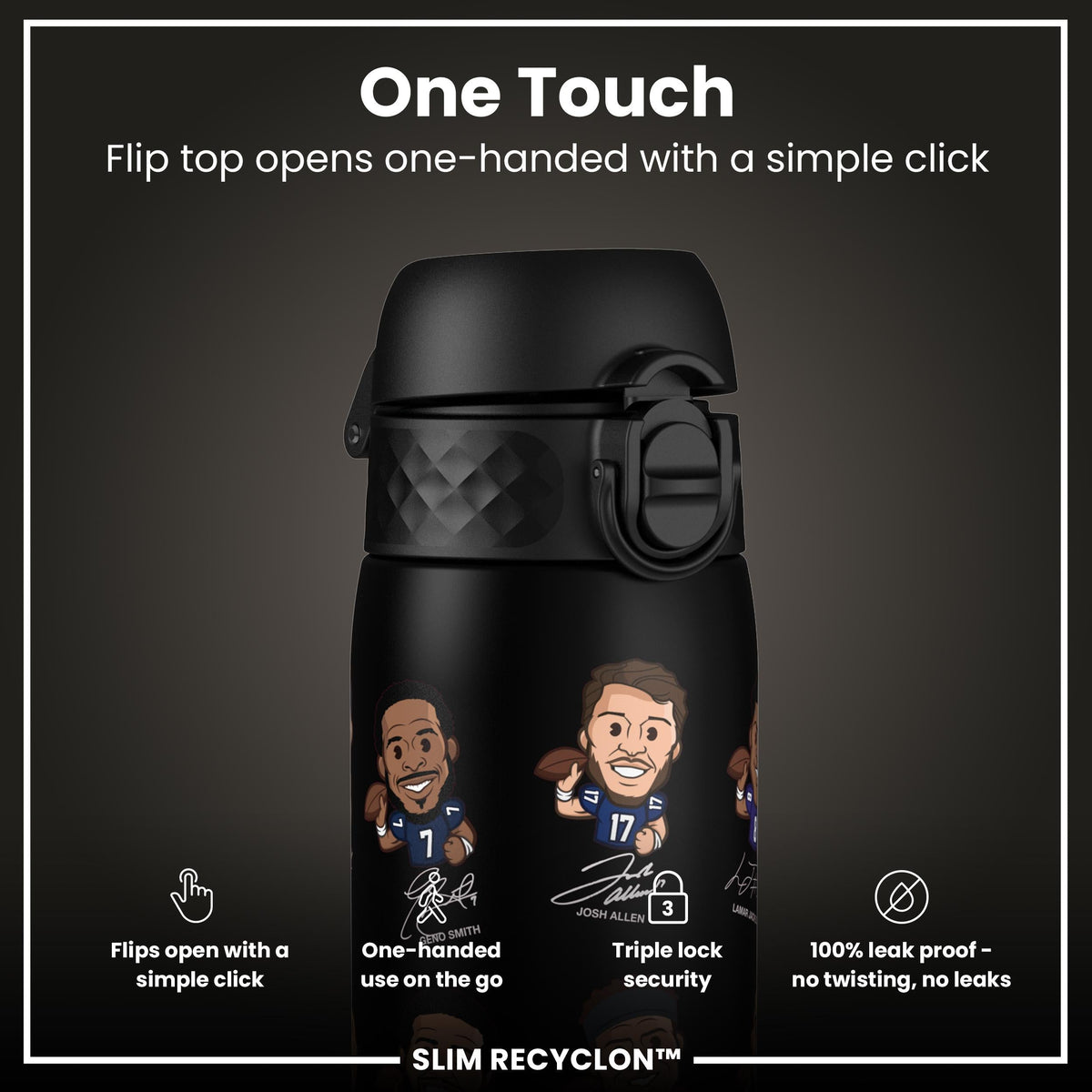 NFLPA x ION8, Recyclon, Quarterbacks, 500 ml