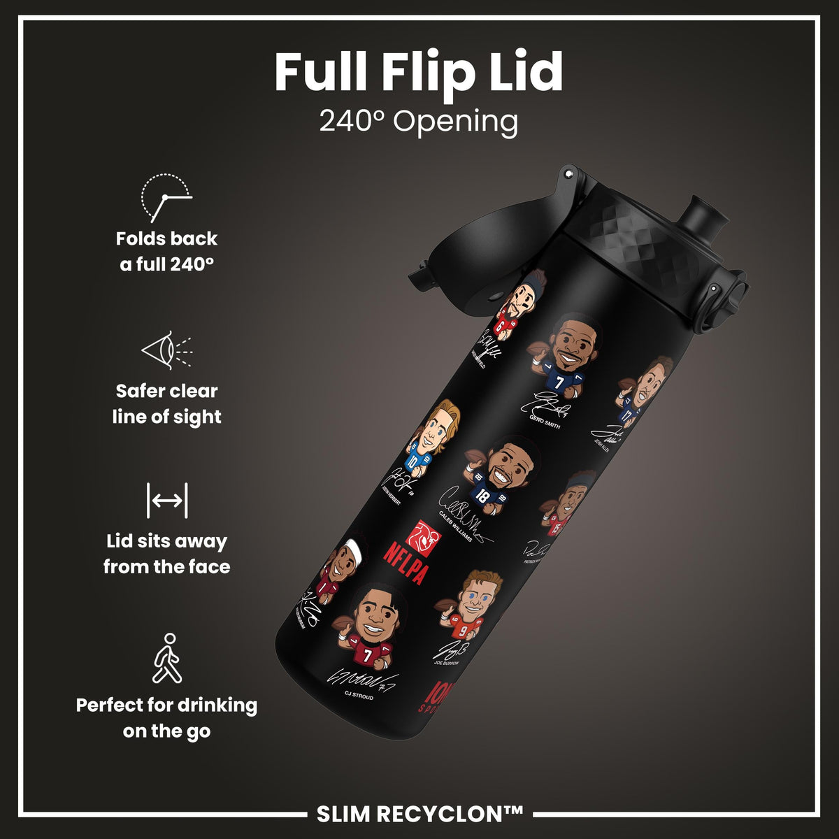 NFLPA x ION8, Recyclon, Quarterbacks, 500 ml