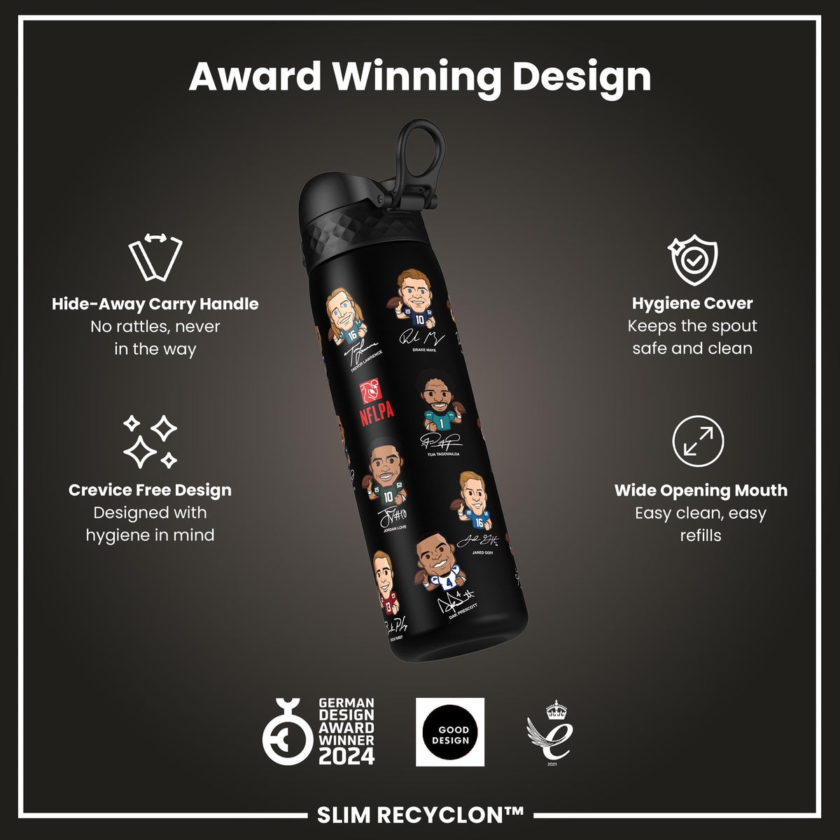 NFLPA x ION8, Recyclon, Quarterbacks, 500 ml