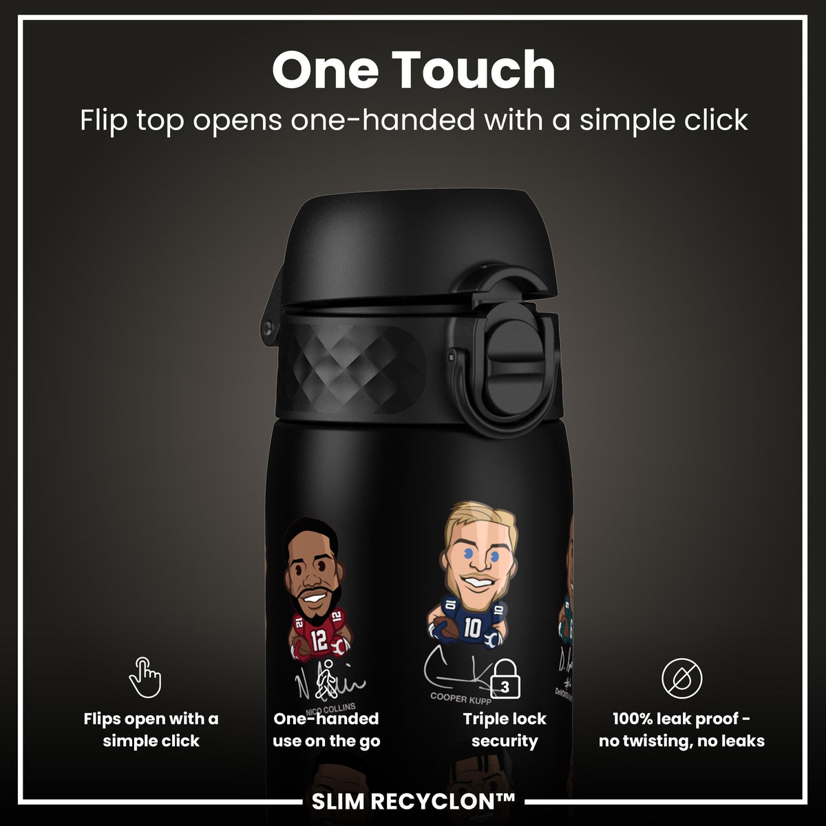 NFLPA x ION8, Recyclon, Wide Receiver, 500 ml